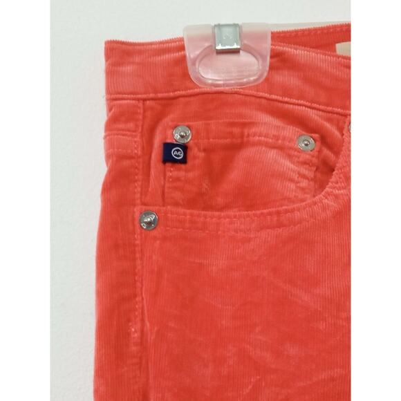 Adriano Goldschmied Women’s Jeans Stevie Ankle Slim Straight Burnt Orange Sz 29 - Picture 7 of 16